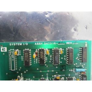 ELECTROGLAS 247216-001 PCB SYSTEM I/O ASSY REV P - อุปกรณ์และชิ้นส่วนเซมิคอนดักเตอร์มือสองระดับโลกที่เชื่อถือได้ - Product Image 1