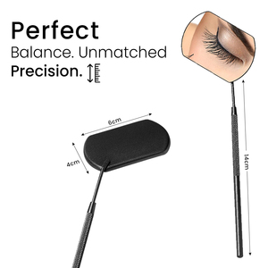 OEM ODM Stainless Steel Lash Mirror Hand Held Wholesale Beauty <b>Tool</b> Exporter Eyelashes Mirror for Lashes by Bahasa Pro - Product Image 2