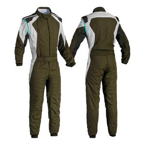 Hot Selling High Quality Unisex One-piece Go Kart Racing Suit Cordura 500 D Sportswear Waterproof Flame-Retardant Anti-UV - Product Image 5