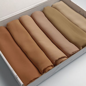 Women's Lightweight Solid Colours Hijab Polyester Long <b>Scarf</b> All Seasons Daily Wear Fashion Shawl - Product Image 1