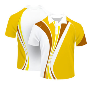 Chemises pour hommes personnalisées en tissu tricoté respirant à séchage rapide, brodées, rouges unies, à prix abordable, service OEM, style urbain - Product Image 1