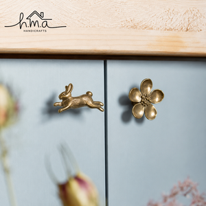 Multicolor Botanical Ceramic Cabinet Knob Set Hand Painted Floral Butterfly Mushroom <b>Drawer</b> <b>Pull</b> Round Dresser Door Handle Decor - Product Image 5