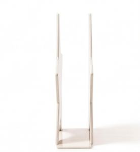 Boîte de rangement de mouchoirs en métal de conception d'étoile enduite de poudre blanche exclusive support élégant accessoire de stockage de décor à la maison de qualité parfaite - Product Image 3