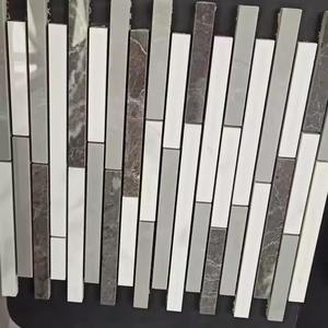 กระเบื้องโมเสคตกแต่งลายคาราร่าไวท์ใหม่ ขนาด 30x30 ซม. 300x300 มม. สำหรับตกแต่งผนังบ้านในแคลิฟอร์เนีย สหรัฐอเมริกา - Product Image 6