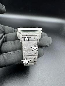 Reloj Unisex de Lujo con Esfera de Cristal y Acero Inoxidable, Estilo Hip Hop, Deportivo, de Negocios, Antiguo, con Movimiento Automático, 41MM - Product Image 4