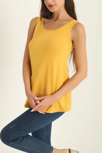 Ever Glow New Women's Tank <b>Top</b> Best Design Style Short Sleeve Short Casual Breathable Eco-Friendly Plus Size Polyester/Cotton - Product Image 4