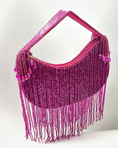 Elegante Bolso Bandolera Hecho a Mano con Bordado de Cuentas, Bolsos de Hombro con Cuentas de Primera Calidad - Product Image 5