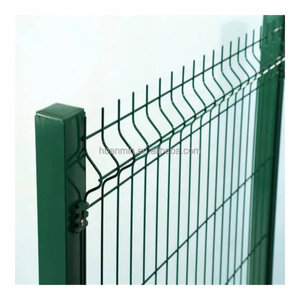 Nhà Máy Giá vuông loại bài sắt mạ kẽm sơn tĩnh điện hàng rào 3D uốn lưới hàng rào để bán - Product Image 1