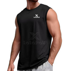 Camiseta Deportiva Personalizada para Hombre, Transpirable, 100% Algodón, Secado Rápido, Ropa de Gimnasio de Alta Calidad - Product Image 2