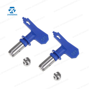 에어리스 스프레이 머신 액세서리 스프레이 건 노즐 다양한 색상 맞춤형 코팅 가능 스테인레스 스틸 분무기 노즐 - Product Image 4