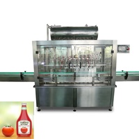 Ensemble de machines d'étiquetage de verres pour boissons à base de concentré de tomate, électrique, automatique, haute précision, production alimentaire, poudre de lait, huile, baril, plastique