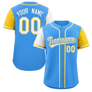 Custom Baseball Jersey Black Red Yellow Sublimated Print Team Name Number Short Sleeve Unisex Adult Regular Fit - Product Image 5