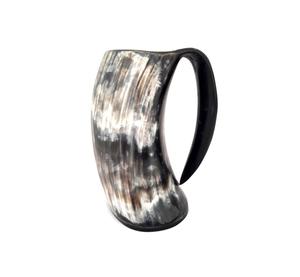 Jarra Vikinga de Cuerno de Búfalo, Ecológica, Hecha a Mano, de Inspiración Medieval, Pulida, Auténtica, para Navidad o Cumpleaños - Product Image 1