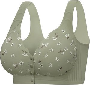 Sujetador Deportivo de Primera Calidad Ultra Cómodo y Transpirable para Mujer, Talla Grande, con Logotipo Frontal, para Correr, Entrenamiento, Uso Adulto, Secado Rápido - Product Image 2