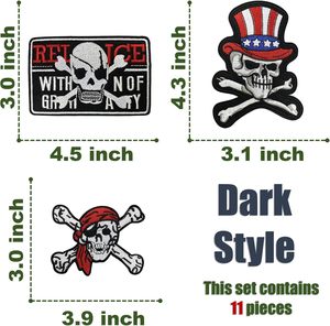 Decorative Textile Embroidery Accent for Clothing Bags and Headwear Premium Sew On Applique Badge for Crafting and Fashion - Product Image 4