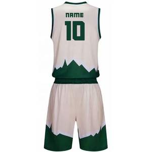 Uniformes de Baloncesto Personalizados con Logotipo, Precio Competitivo, Directo de Fábrica, Verano, 100% Poliéster, Secado Rápido, Sin Mangas - Product Image 2