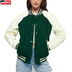 Nueva Chaqueta Varsity Personalizada para Mujer, Chaqueta Bomber de Invierno Estilo Letterman para Moda Urbana, Suministro al por Mayor - Product Image 1