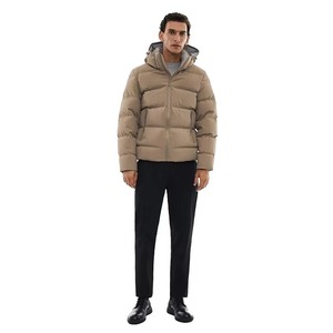 Veste matelassée pour homme, col montant, à capuche, coupe-vent, résistante à l'eau, séchage rapide, respirante, très chaude pour l'hiver - Product Image 4