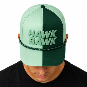 Casquette de golf unisexe avec cordon tressé à l'avant, visière incurvée, fermeture arrière réglable, broderie personnalisée, ajustement confortable, directement de l'usine - Product Image 4