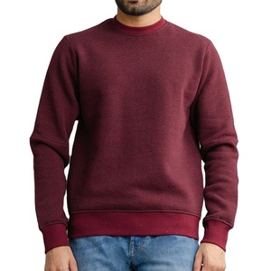Sudadera Roja con Cuello Redondo para Hombre 2025, con Logotipo Personalizado, Tejido Grueso de 400 g/m², Forro Polar, Talla XS, Estampado, Oferta Limitada - Product Image 1