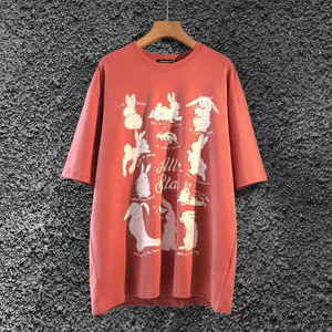 Nouveau T-shirt pour femme personnalisé, doux au toucher, vintage, uni, respirant et écologique - Product Image 2