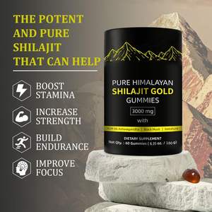 Gomitas de Shilajit OEM/ODM con Ácido Fúlvico, Gomitas con Extracto de Shilajit del Himalaya para Aumentar la Energía y la Vitalidad Natural, Dulces Herbales - Product Image 4