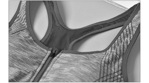 Sujetador Deportivo de Alta Sujeción para Mujer, Talla Grande, de Secado Rápido, Sin Costuras, con Cierre Frontal Sexy - Product Image 4