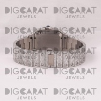 Reloj de Diamantes de Excelente Calidad para Regalo de Cumpleaños o Regalo de San Valentín y Regalo de Navidad Disponible al Mejor Precio