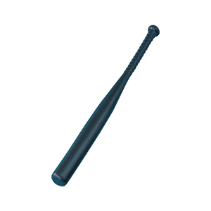 Bâton de baseball en peuplier massif personnalisé, avec poignée rigide antidérapante, pour la protection personnelle, bâton de softball - Product Image 1