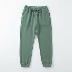 <b>Men's</b> Super Soft 100% Cotton Eco-Friendly Oversized Wide Leg Sweatpants Baggy <b>Lounge</b> Joggers Drawstring High Waist - Product Image 2