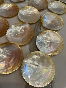 Pearl Of Mother Shell Premium Vietnam Material For Craft Supplies Jewelry Making Decorative Veneer Plate Black Yellow Shell - Product Image 6