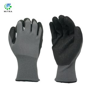 Mitra Crinkle Latex Coated Glove Polyester Liner Full Texture Knit Wrist Anti-Slip 10mil Thickness <b>10</b> <b>Inch</b> Anti-static - Product Image 5