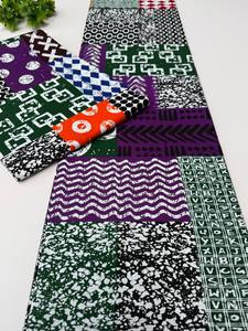 Tissu en coton sergé imprimé africain de qualité supérieure du Mozambique et motifs inspirés de l'Ankara pour la mode masculine - Product Image 3