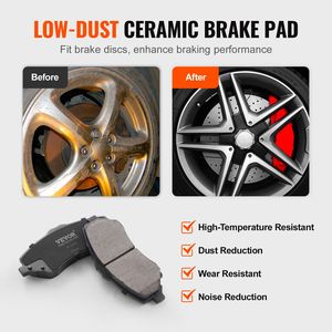 Kit Freni Anteriori e Posteriori per Jeep Wrangler 2007-2017, Dischi Forati e Scanalati con Pastiglie in Ceramica, Sistema Frenante Tuning Sostitutivo - Product Image 3