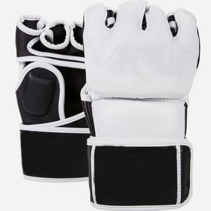 Gants de boxe doigt MMA en cuir PU, équipement d'entraînement, gants de boxe, mma jeunesse, - Product Image 4
