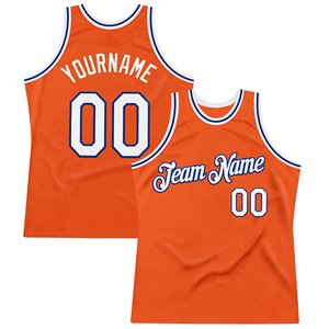 Maillot de basket-ball orange personnalisé en maille sublimée, unisexe, pour adulte, avec nom et numéro d'équipe, débardeur respirant - Product Image 6