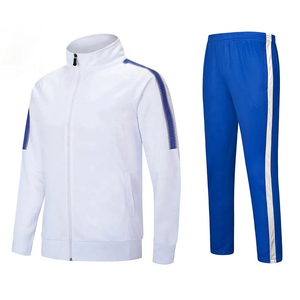 Custom Logo Oversized Sweat suit Jacket <b>Wind</b> <b>Breaker</b> Track Jacket Pants Set Long Sleeve Suit Tracksuit Men - Product Image 3