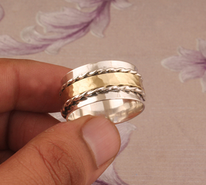 Wholesale 925 Sterling Silver Band <b>Ring</b> <b>Plain</b> Solid Silver <b>Ring</b> for Women & Men High Quality Mirror Polish Stackable Band - Product Image 1