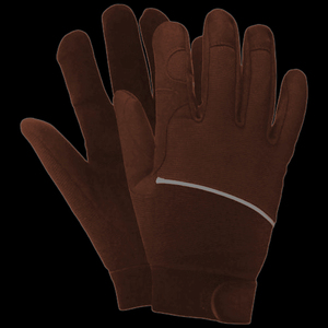 Black <b>Wool</b> <b>Thermal</b> Opera Length Four Seasons Gloves with Elastic Wrist for Sports and Daily Use - Product Image 2