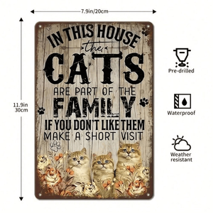 CIFbuy Targa in Alluminio Vintage Rustica 20.3x30.5cm Stile Fattoria per Decorazioni Casa TikTok per Servizio Ritiro Temu - Product Image 5