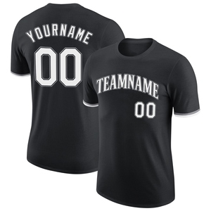 T-shirt de performance noir, blanc et gris sur mesure pour l'industrie manufacturière, vente en gros directe - Product Image 1