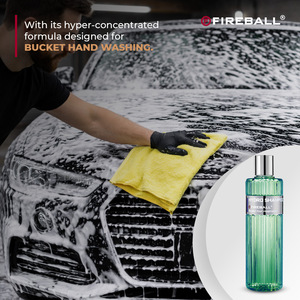 Shampoo hydrophobe Fireball 500 ml, formule neutre au pH, sans danger pour la peinture, les revêtements et le PPF, haute brillance, hydrophobe pour voitures et SUV - Product Image 5
