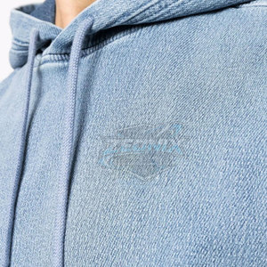 Venta Directa de Fábrica, Precio al por Mayor, Sudaderas con Efecto Ácido para Hombre, Invierno, Casual, Diseño de Logotipo Personalizado, 100% Algodón Felpa - Product Image 6