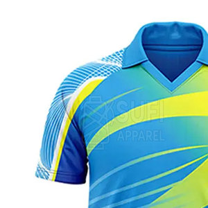 Nuevo Uniforme de Cricket con Impresión Personalizada de Número y Nombre, Tejido de Poliéster Transpirable de Alta Calidad para Hombres Adultos - Product Image 5