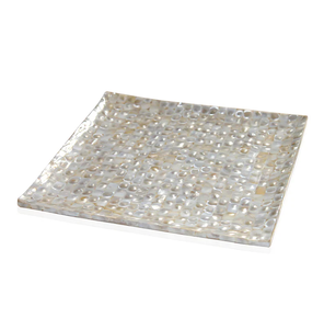 Bandeja de servir de nácar, 3 piezas, diseños de lujo, artesanía de la mejor calidad, bandeja decorativa para servir aperitivos - Product Image 3