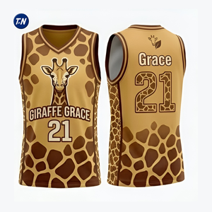 Camiseta de Baloncesto Personalizada con Nombre de Equipo, Transpirable, de Secado Rápido, Antibacteriana, Diseño sin Mangas, Unisex, Verano, 100% Poliéster - Product Image 1