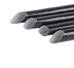 Tubo de Fibra de Vidrio con Resina de Silicona de 1-25 mm, Tubo de Fibra de Vidrio Autoextinguible, Funda Retardante de Llama para Altas Temperaturas - Product Image 4