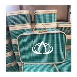 VENTE RAPIDE 2026 Boîte Cadeau en Bambou Écologique Finition Soignée Utilisation Sûre pour le Stockage Alimentaire et Emballage Cadeau Haut de Gamme - Product Image 1