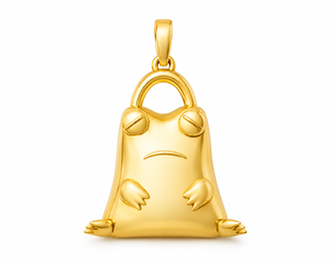 Collier pendentif en argent sterling 925 plaqué or avec breloque grenouille pour femme - Cadeau minimaliste pour les amoureuses des animaux - Product Image 2
