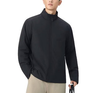 Vêtements d'hiver pour hommes, vestes à col montant avec fermeture éclair, vestes élégantes pour hommes avec emballage personnalisé - Product Image 6